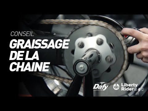 Comment graisser sa chaîne ? - CONSEILS ENTRETIEN