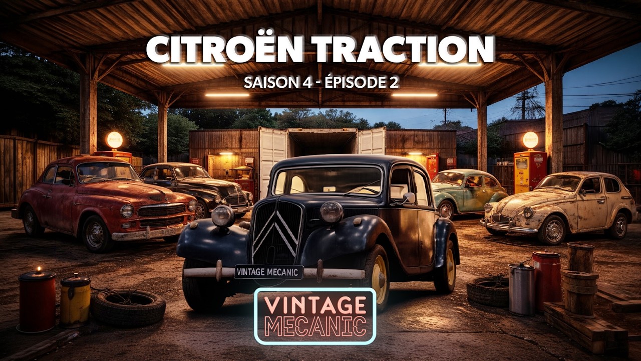 VINTAGE MECANIC : CITROËN TRACTION