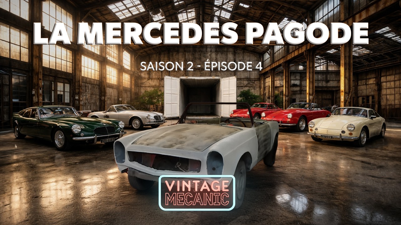 VINTAGE MECANIC : LA MERCEDES PAGODE