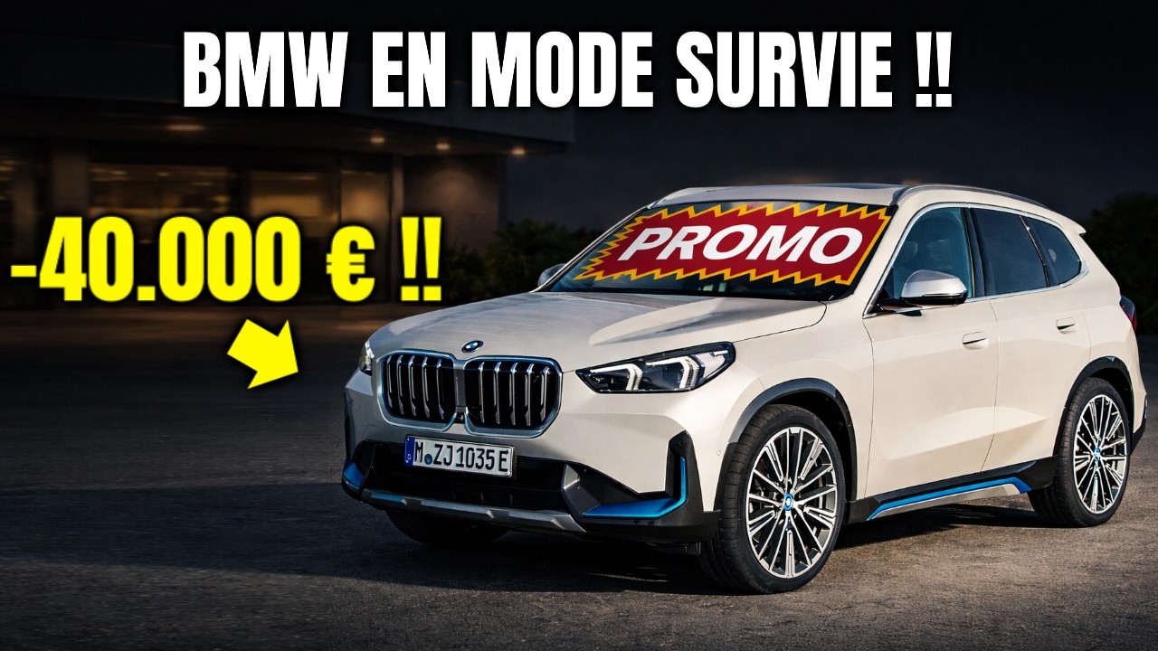 BMW, AUDI ET MERCEDES BRADENT LEURS VOITURES ÉLECTRIQUES POUR SURVIVRE