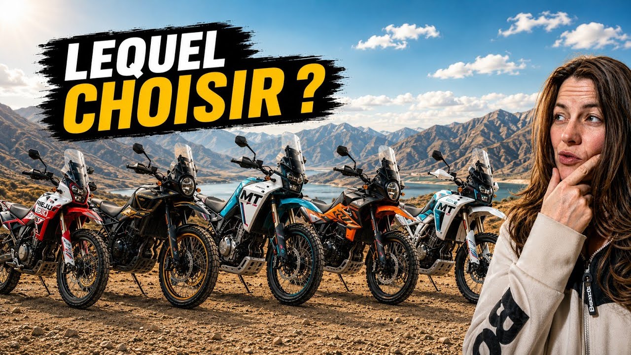 Les meilleurs Trail petite cylindré ? Guide Moto 2026