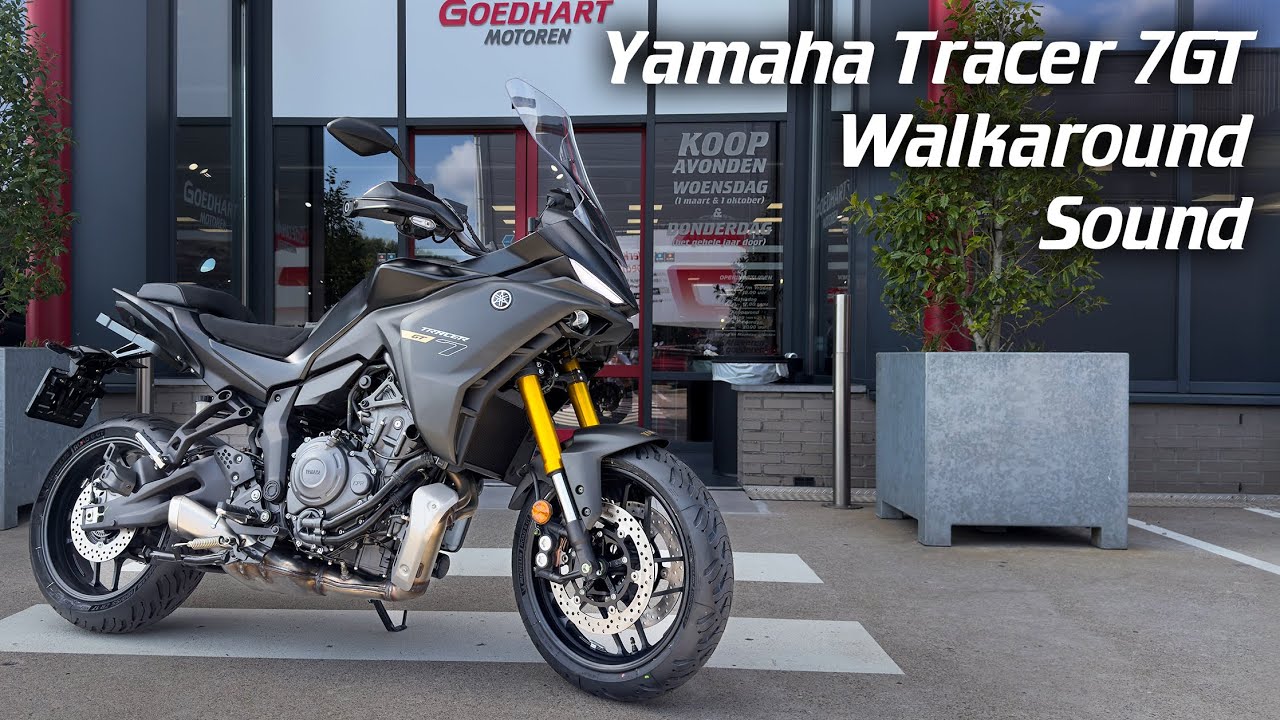Yamaha Tracer 7GT | Walkaround | Sound