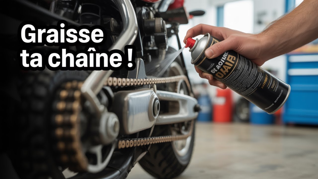 Quand et comment graisser sa chaîne de Moto?