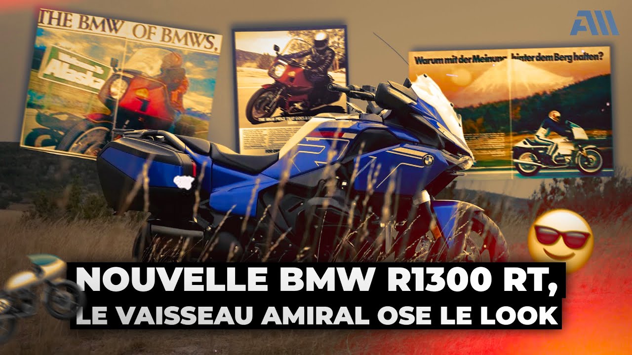 Nouvelle BMW R1300 RT, le vaisseau amiral ose le look !
