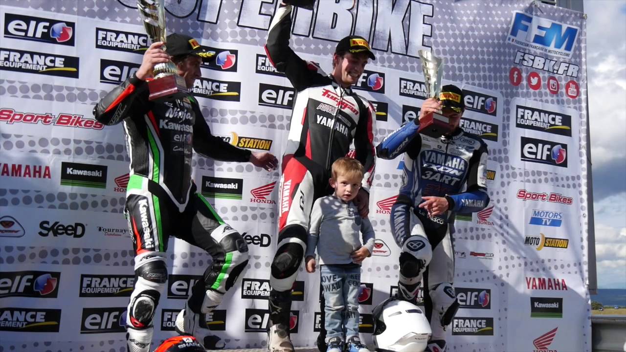 Matthieu LAGRIVE - LEDENON Les courses Dimanche FSBK 2016
