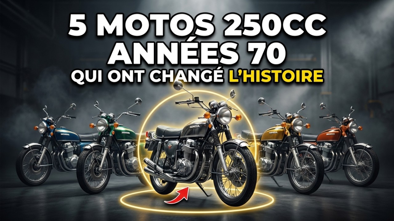Les 5 plus grandes motos 250cc des années 1970 qui ont changé l'histoire de la moto à jamais