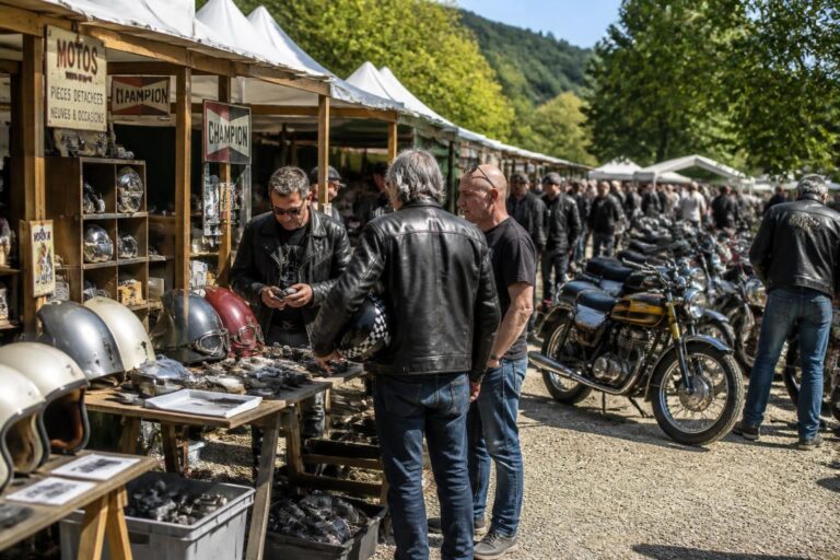 découvrez où trouver les meilleures brocantes et bourses moto ce week-end pour dénicher accessoires, pièces et équipements à prix attractifs.