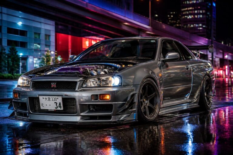 découvrez la nissan skyline gt-r, l'icône emblématique du tuning automobile, alliant performance légendaire et style inégalé.