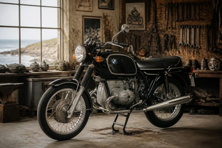 découvrez la saison 3 de vintage mecanic avec une rétrospective exclusive de la mythique bmw r75/5, uniquement sur ouest-france.