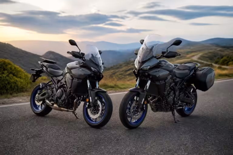 découvrez notre essai complet des yamaha tracer 7 et tracer 7 gt (2025), des motos dynamiques et accessibles, compatibles permis a2 pour une conduite sécurisée et plaisir garanti.